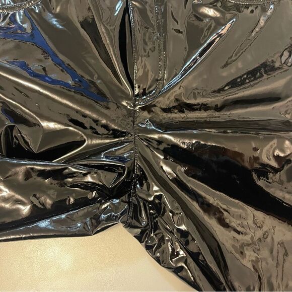 7 For All Mankind Patent Pants Size M - Picture 7 of 11